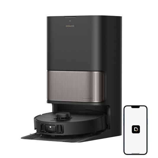 dreame L40s Pro Ultra Robot Vacuum Cleaner, 19,000Pa Suction, Mop Self-Cleaning, 100% Detangling DuoBrush, Extending Mops and Side Brush for Full Coverage, Avoids 180+ Objects, APP&Voice Control